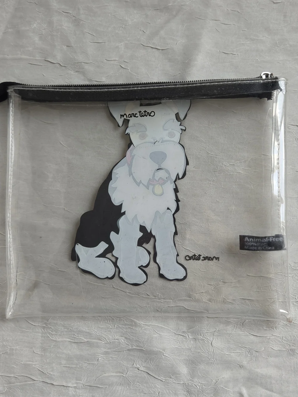 Marc Tetro Schnauzer Dog Pouch